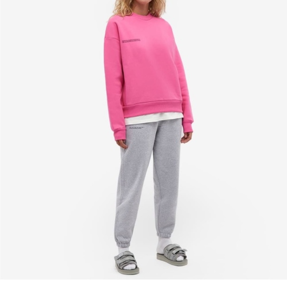 Pangaia Sweatshirt 365 Crewneck in Flamingo Hot Pink